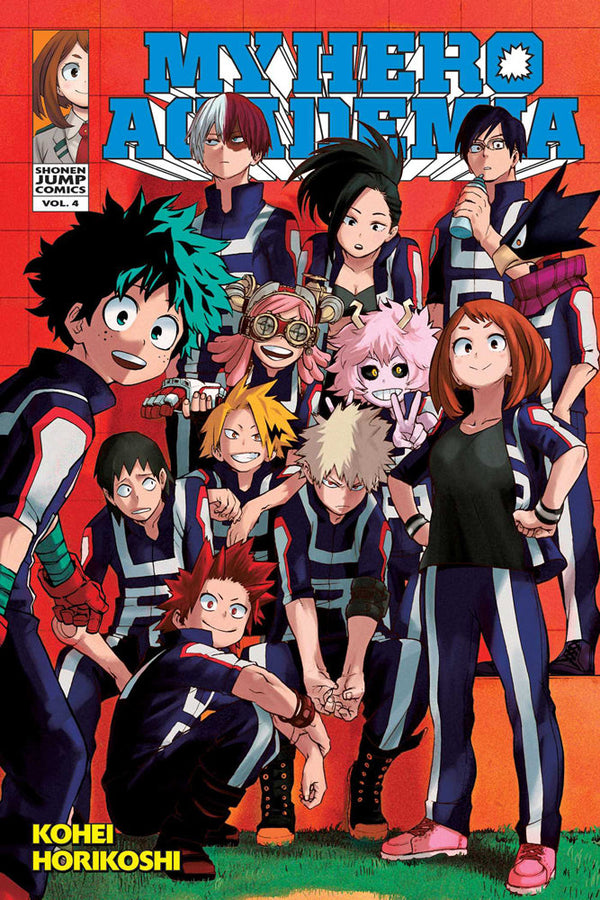 My Hero Academia Manga Volume 4
